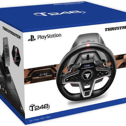 Thrustmaster T248 Force Feedback Τιμονιέρα με Πετάλια για PS4 / PC / PS5