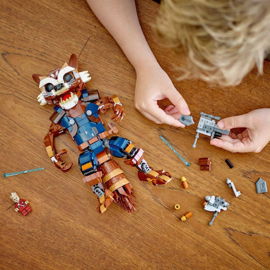 Lego Marvel Rocket & Baby Groot για 10+ Ετών 566τμχ