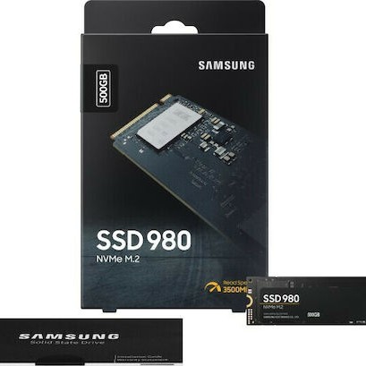 Samsung 980 SSD 500GB M.2 NVMe PCI Express 3.0