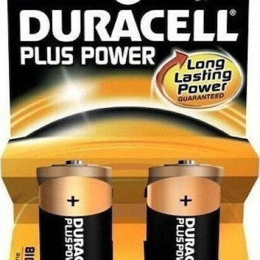 Duracell Plus Power Αλκαλικές Μπαταρίες C 1.5V 2τμχ