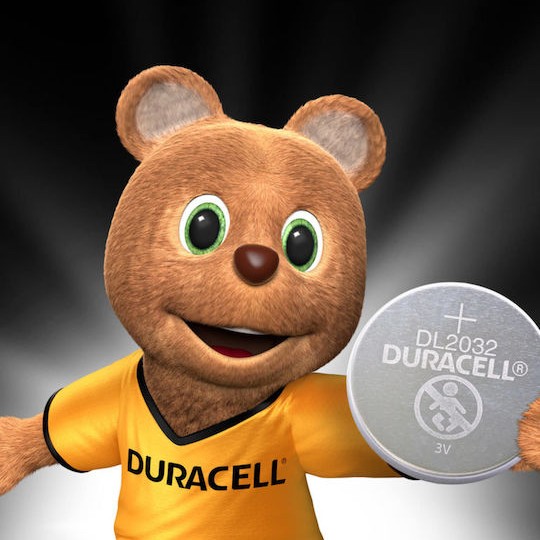 Duracell Μπαταρία Λιθίου Ρολογιών CR2032
