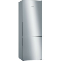 Bosch Ψυγειοκαταψύκτης 419lt Υ201xΠ70xΒ65εκ. Brushed Steel Anti-Fingerprint KGE49AICA
