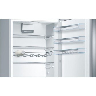 Bosch Ψυγειοκαταψύκτης 419lt Υ201xΠ70xΒ65εκ. Brushed Steel Anti-Fingerprint KGE49AICA