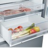 Bosch Ψυγειοκαταψύκτης 419lt Υ201xΠ70xΒ65εκ. Brushed Steel Anti-Fingerprint KGE49AICA