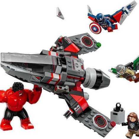 Lego Marvel Captain America Vs Red Hulk Battle για 8+ Ετών 223τμχ