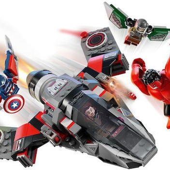 Lego Marvel Captain America Vs Red Hulk Battle για 8+ Ετών 223τμχ