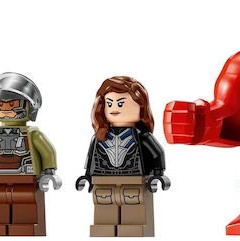 Lego Marvel Captain America Vs Red Hulk Battle για 8+ Ετών 223τμχ