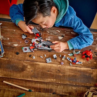 Lego Marvel Captain America Vs Red Hulk Battle για 8+ Ετών 223τμχ