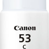 Canon GI-53 Γνήσιο Μελάνι Εκτυπωτή InkJet Κυανό (4673C001)