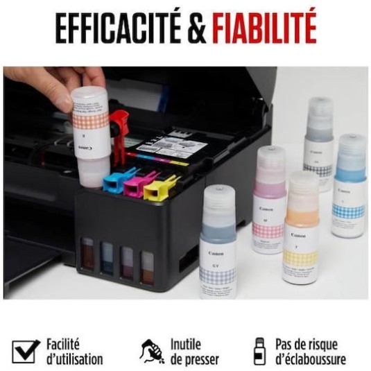 Canon GI-53 Γνήσιο Μελάνι Εκτυπωτή InkJet Γκρι (4708C001)