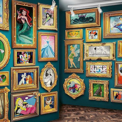 Puzzle Το Μουσείο της Disney 2D 9000 Κομμάτια