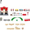 Brio Toys Central Station Σετ με Τρενάκι από Ξύλο για 3+ Ετών