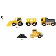 Brio Toys Construction Vehicles Φορτηγό για 3+ Ετών