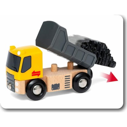Brio Toys Construction Vehicles Φορτηγό για 3+ Ετών