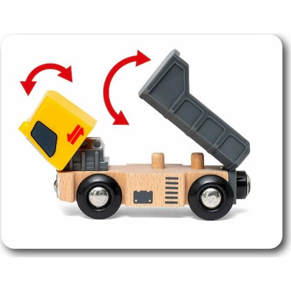Brio Toys Construction Vehicles Φορτηγό για 3+ Ετών