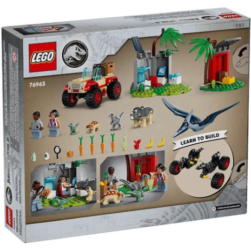 Lego Jurassic World Baby Dinosaur Rescue Center για 4+ Ετών