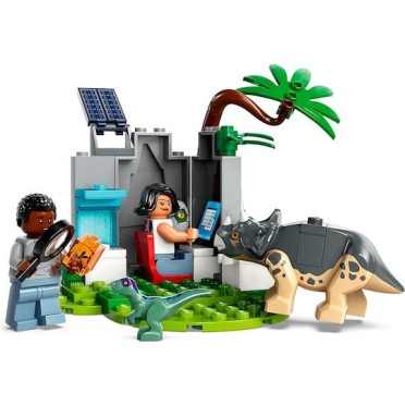 Lego Jurassic World Baby Dinosaur Rescue Center για 4+ Ετών