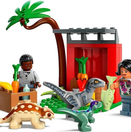 Lego Jurassic World Baby Dinosaur Rescue Center για 4+ Ετών