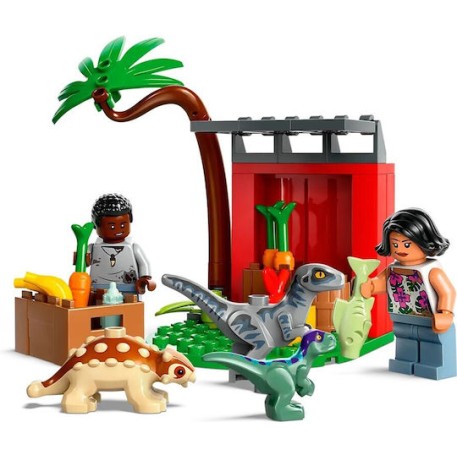 Lego Jurassic World Baby Dinosaur Rescue Center για 4+ Ετών
