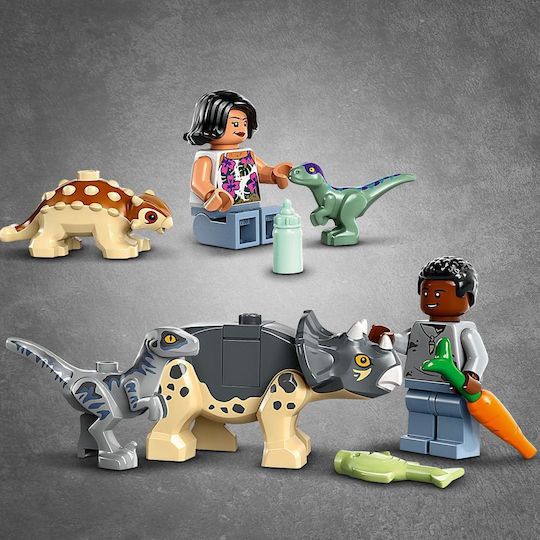 Lego Jurassic World Baby Dinosaur Rescue Center για 4+ Ετών