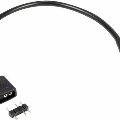 Καλώδιο Inter-tech 1x 3pin 5v Rgb > 1x Vdg Connector 20cm Retail