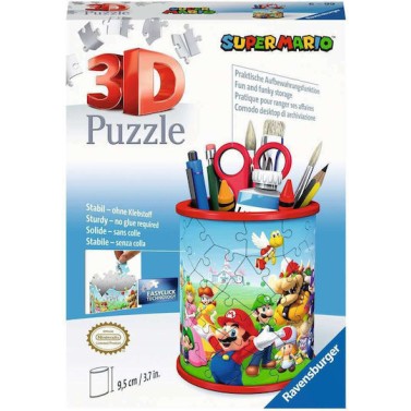 Puzzle Μολυβοθήκη Nintendo Super Mario 3D 54 Κομμάτια