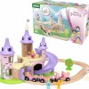 Brio Toys Disney Princess Castle Σετ με Τρενάκι από Ξύλο για 3+ Ετών