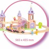 Brio Toys Disney Princess Castle Σετ με Τρενάκι από Ξύλο για 3+ Ετών