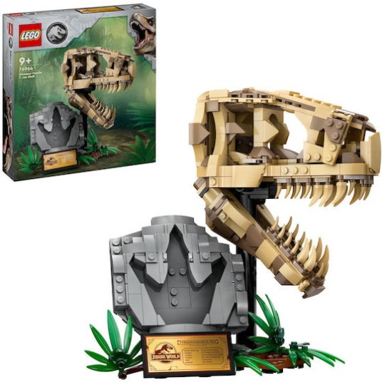 Lego Jurassic World Dinosaur Fossils T Rex Skull για 9+ Ετών