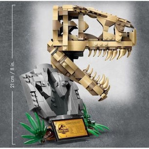 Lego Jurassic World Dinosaur Fossils T Rex Skull για 9+ Ετών