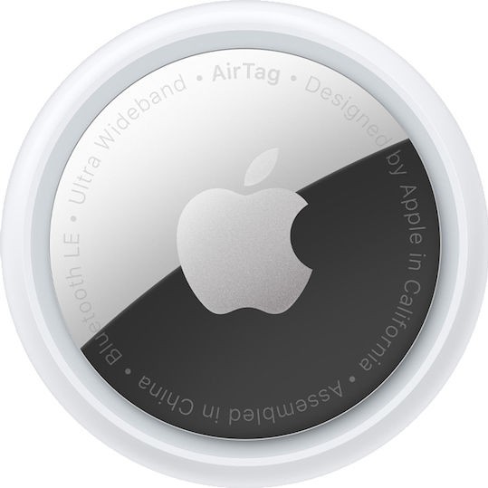 Apple AirTag Apple Find My Tracker Λευκό