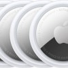 Apple AirTag Apple Find My Tracker Λευκό 4τμχ