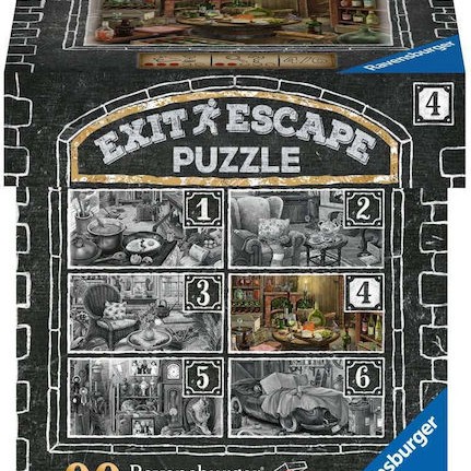 Παιδικό Puzzle Exit - In the Gutshaus Weinkeller 99pcs Ravensburger