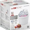 Clatronic ICM 3764 Παγωτομηχανή 1.5lt Λευκή