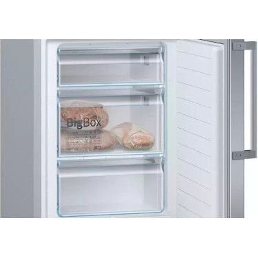 Bosch Ψυγειοκαταψύκτης 343lt Υ201xΠ60xΒ65εκ. Inox KGE398IBP