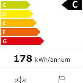 Bosch Όρθιος Καταψύκτης 366lt NoFrost