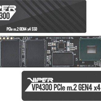 Patriot Viper VP4300 SSD 2TB M.2 NVMe PCI Express 4.0 VP4300-2TBM28H