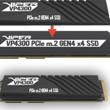 Patriot Viper VP4300 SSD 2TB M.2 NVMe PCI Express 4.0 VP4300-2TBM28H