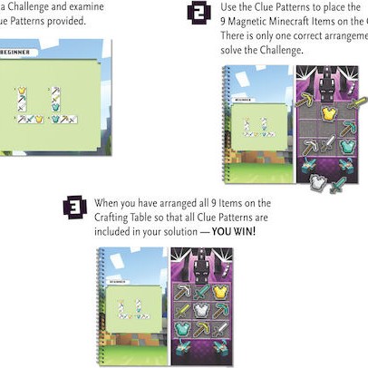 Επιτραπέζιο Παιχνίδι Minecraft – Das Magnetische Reisespiel για 1+ Παίκτες 8+ Ετών (GER) Think Fun