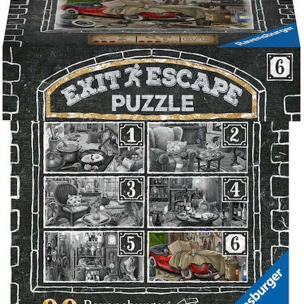 Παιδικό Puzzle Exit In the Manor House Garage για 6+ Ετών 99pcs Ravensburger