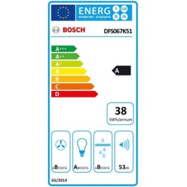 Bosch Συρόμενος Απορροφητήρας 60cm Inox
