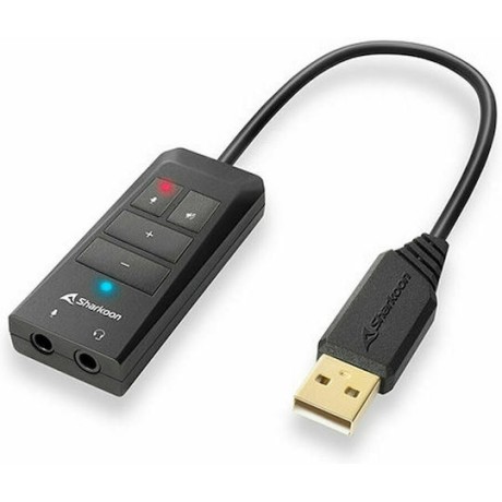Sharkoon SB2 Εξωτερική USB Κάρτα Ήχου 7.1