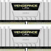 Corsair Vengeance LPX White DDR4 32GB RAM με 2x16GB Modules και Ταχύτητα 3200 για Desktop
