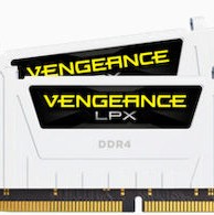 Corsair Vengeance LPX White DDR4 32GB RAM με 2x16GB Modules και Ταχύτητα 3200 για Desktop