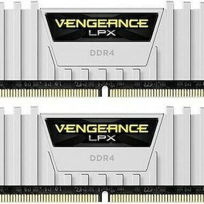 Corsair Vengeance LPX White DDR4 32GB RAM με 2x16GB Modules και Ταχύτητα 3200 για Desktop