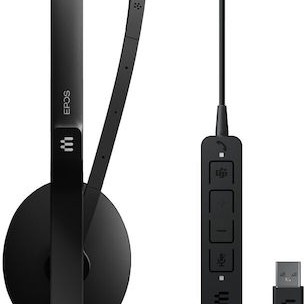 Epos Adapt 160T II On Ear Multimedia Ακουστικά με μικροφωνο και σύνδεση USB-A