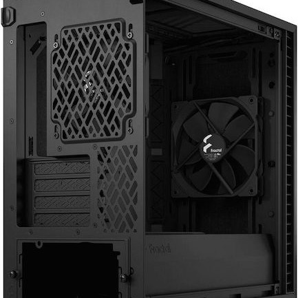 Fractal Design Define 7 Mini Gaming Mini Tower Κουτί Υπολογιστή με Πλαϊνό Παράθυρο Black Solid
