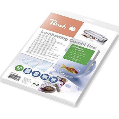 Peach Ζελατίνες Πλαστικοποίησης A4 80 microns 50τμχ