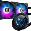 Gigabyte Aorus Waterforce X 280 Υδρόψυξη Επεξεργαστή Διπλού Ανεμιστήρα 140mm για Socket AM4/AM5/1200/115x με ARGB Φωτισμό