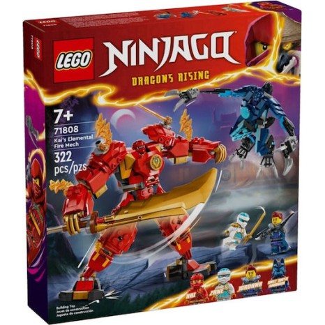 Lego Ninjago Kai's Elemental Fire Mech για 7+ Ετών